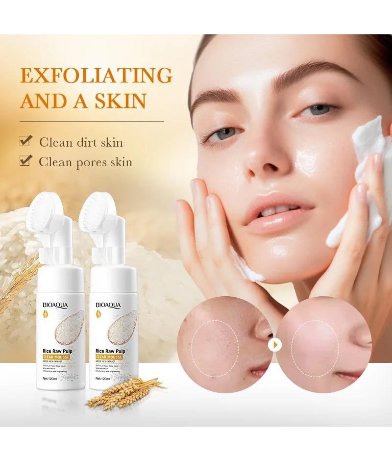 فوم براش دار عصاره برنج